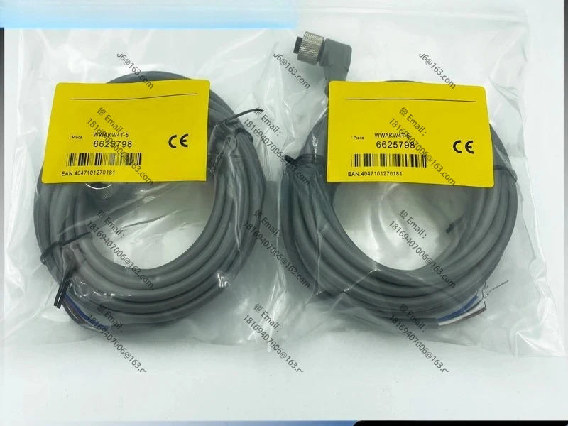 10PCS WAK3-2/P00 WWAK4-5/P00 RKC4.4T-5/TEL 센서 연결 와이어 WKC4.4T-10