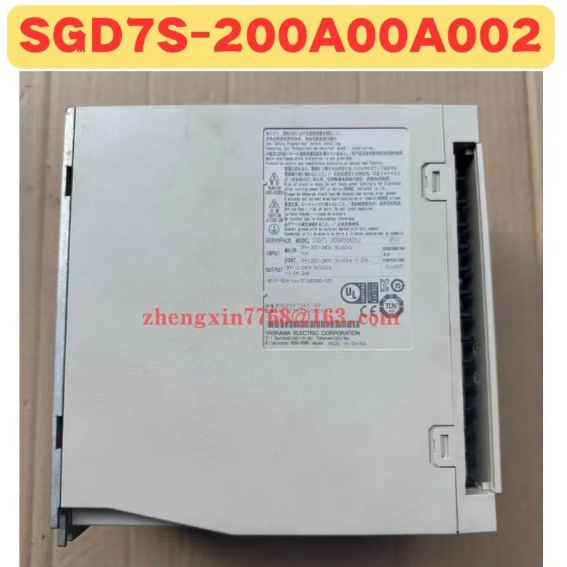 리퍼 서보 드라이브 SGD7S-200A00A002 정상 기능 완료 SGD7S 200A00A002