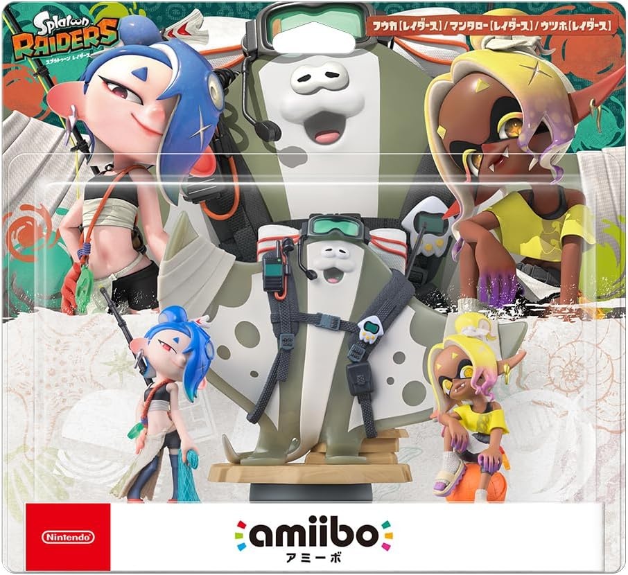 닌텐도 아미보 후우카 레이더스 만타로 레이더스 후우카 레이더스 세트 스플래툰 시리즈 amiibo - 상품 이미지