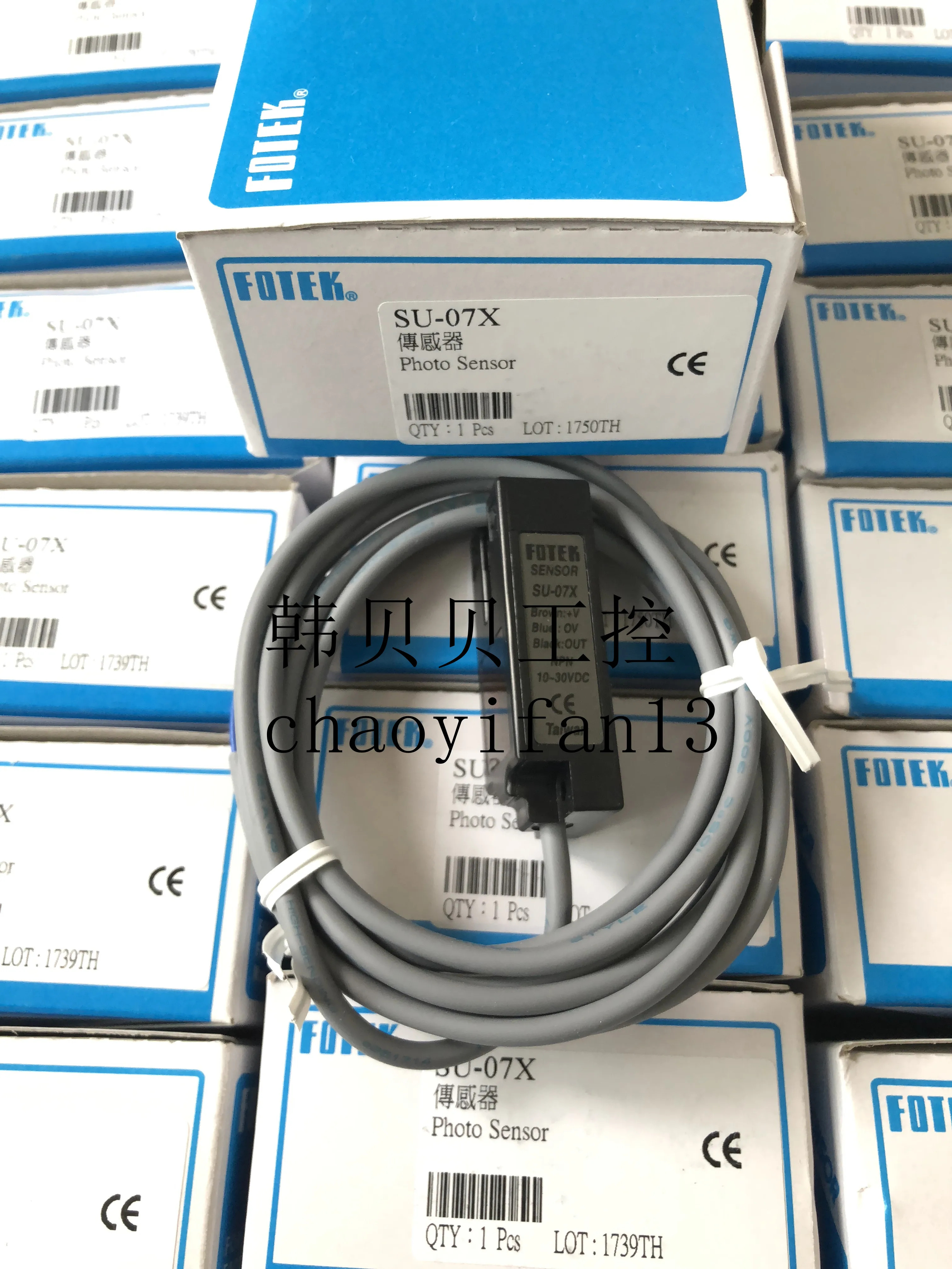 FOTEK U 타입 광전센서 SU-07X SU 07R SU-07GSU-07XPKU-07G 신