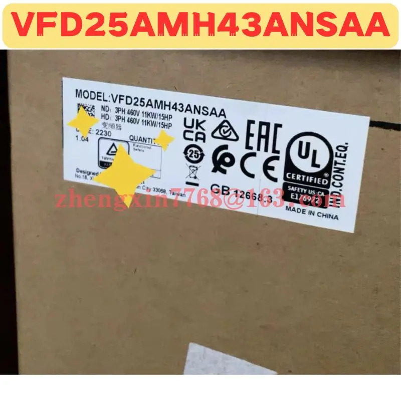 오리지널 주파수 변환기 VFD25AMH43ANSAA