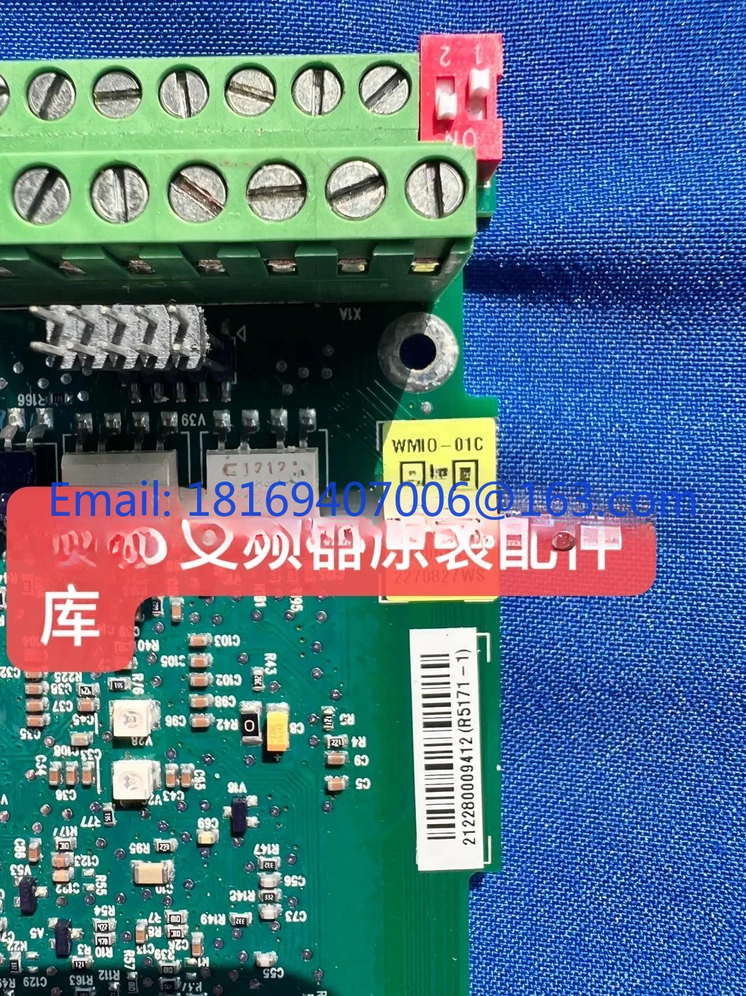 ABB 주파수 변환기 ACS355 시리즈 마더보드 제어 카드 CPU 보드 터미널 WMIO-01C 리퍼 Second-han
