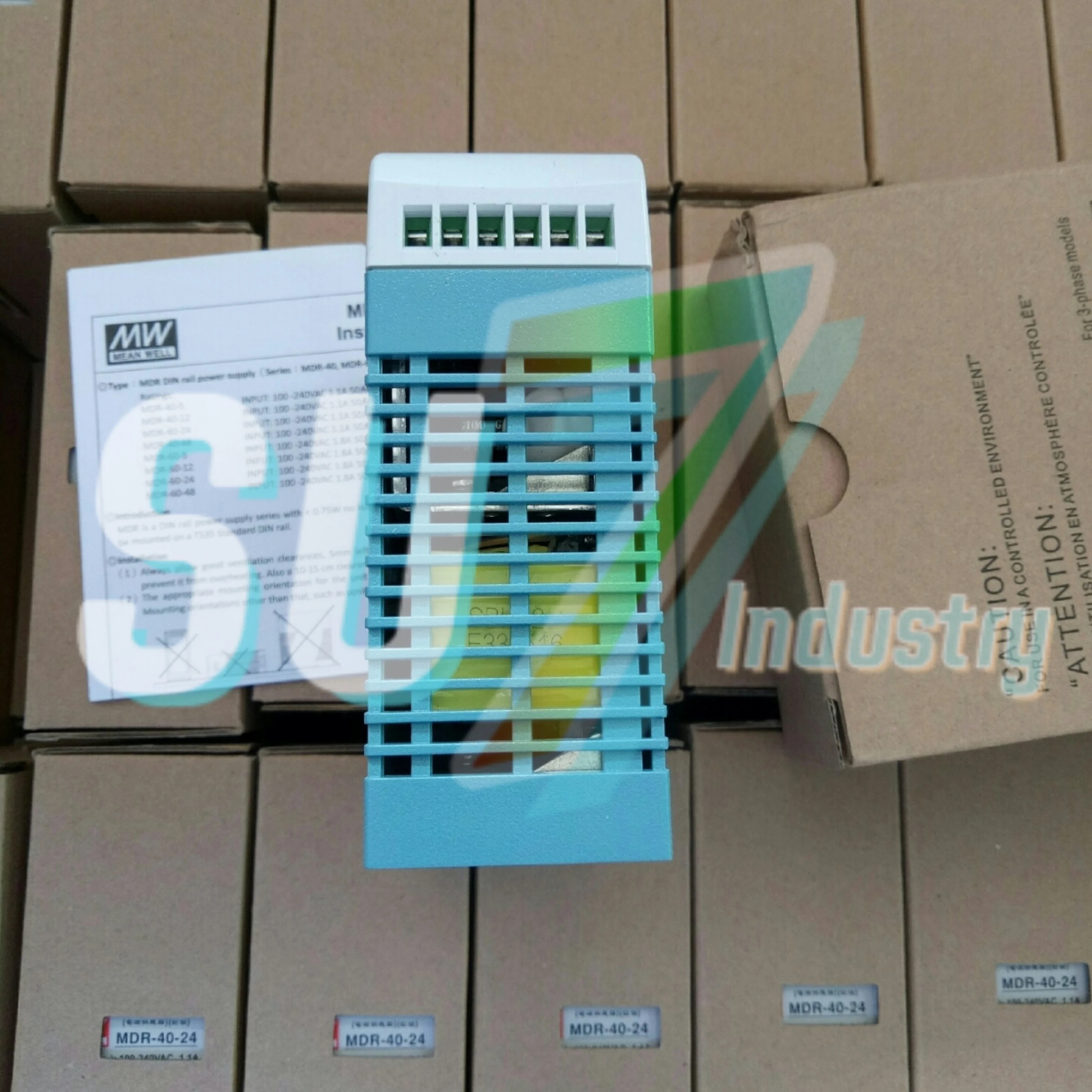 Mean Well MDR-40-12 MDR-40-24 스위치 전원공급장치 내 새