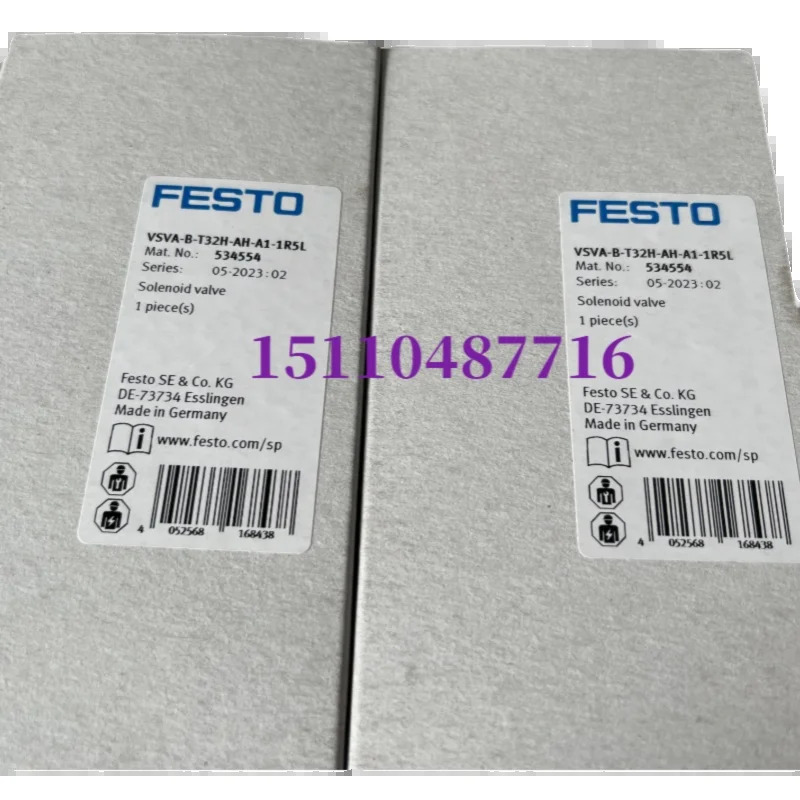 FFESTO Festo 솔레노이드 밸브 VUVG-L10-T32U-AT-M7-1P3 566472 포장