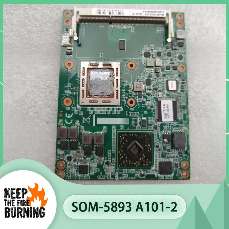 ADVANTECH SOM-5893RG-U7A1E 산업제어 마더보드SOM-5893 A101-2