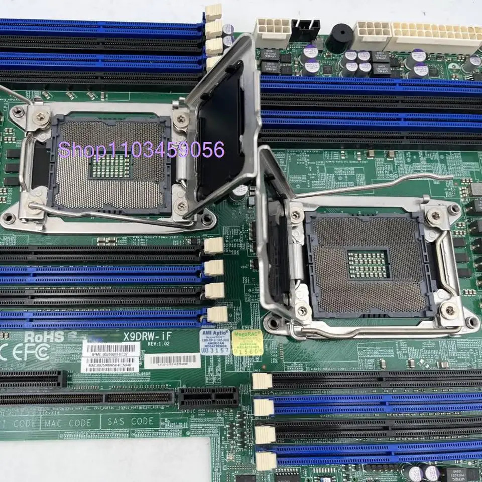슈퍼마이크로 서버 마더보드 지지대 Xeon E5-2600 V1/V2 군LGA2011 DDR3 X9DRW-iF