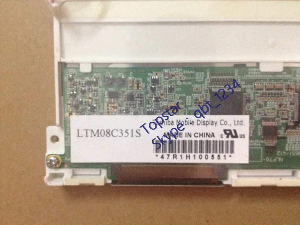 오리지널 A  등급 LCD 패널 LTM08C351S 8.4 인치