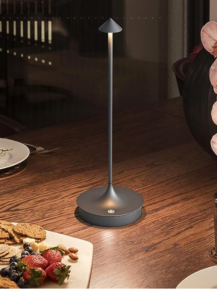 LED 테이블램프 감성 취침등 수유등 야간 스탠드 라이트 무선램프 포터블 무선충전식 - 상세 이미지 4