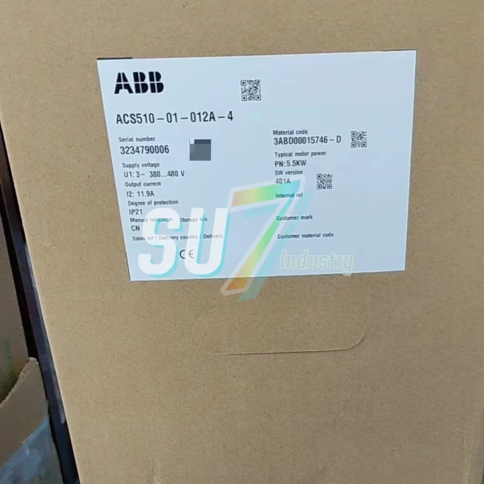 ACS510-01-012A-4 ACS510-01-03A3-4 주파수 변환기 새