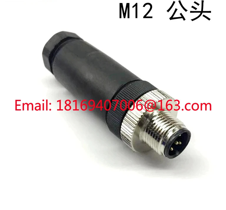 10PCS 센서 커넥터 플매트 카펫 러그 M12-4 코어 5 홀 헤드 핀 수 암