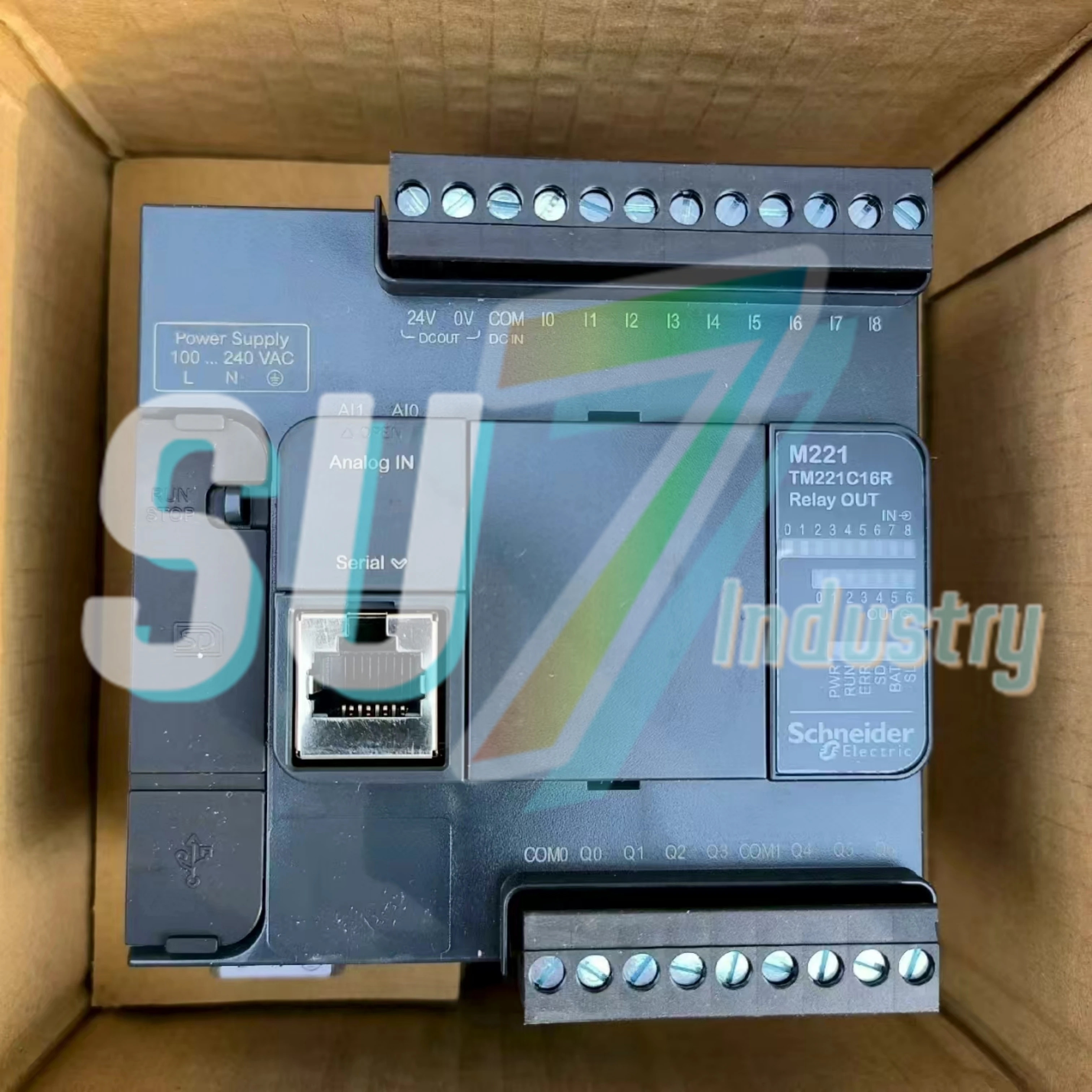 PLC 컨트롤러 새 TM221C16R TM221C16T TM221C16U TM221C24R TM221C24T TM221C24U TM221C40R