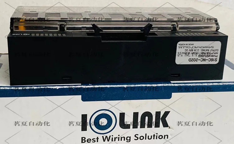 오리지널 어 삼원 IOLINK 릴레이 모듈 S16C-NC-202D 포장
