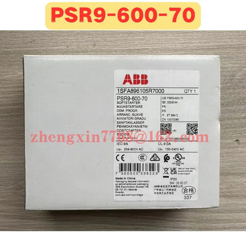 오리지널 PSR9-600-70 PSR9 600 70 소프트 스타트 신