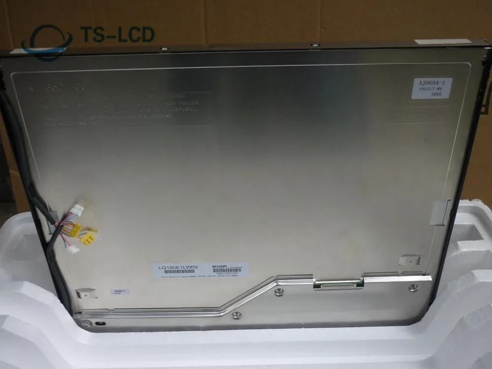 리퍼 A 등급 LCD 패널 스크린 LQ190E1LW02 19.0 인치