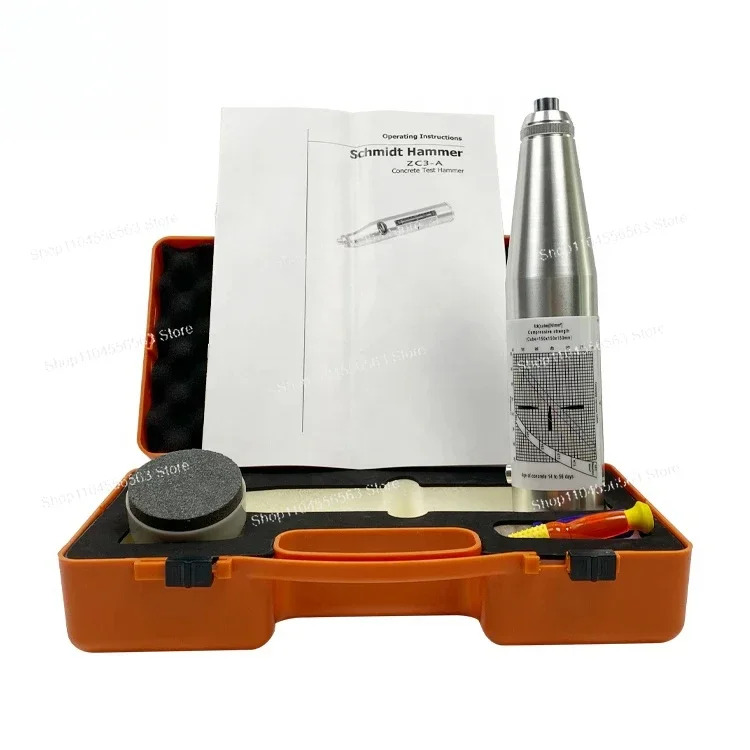 ZC3-A 휴대콘크리트 리바운드 해머 테스터 NDT 탄성계 Schmidt Hammer With English