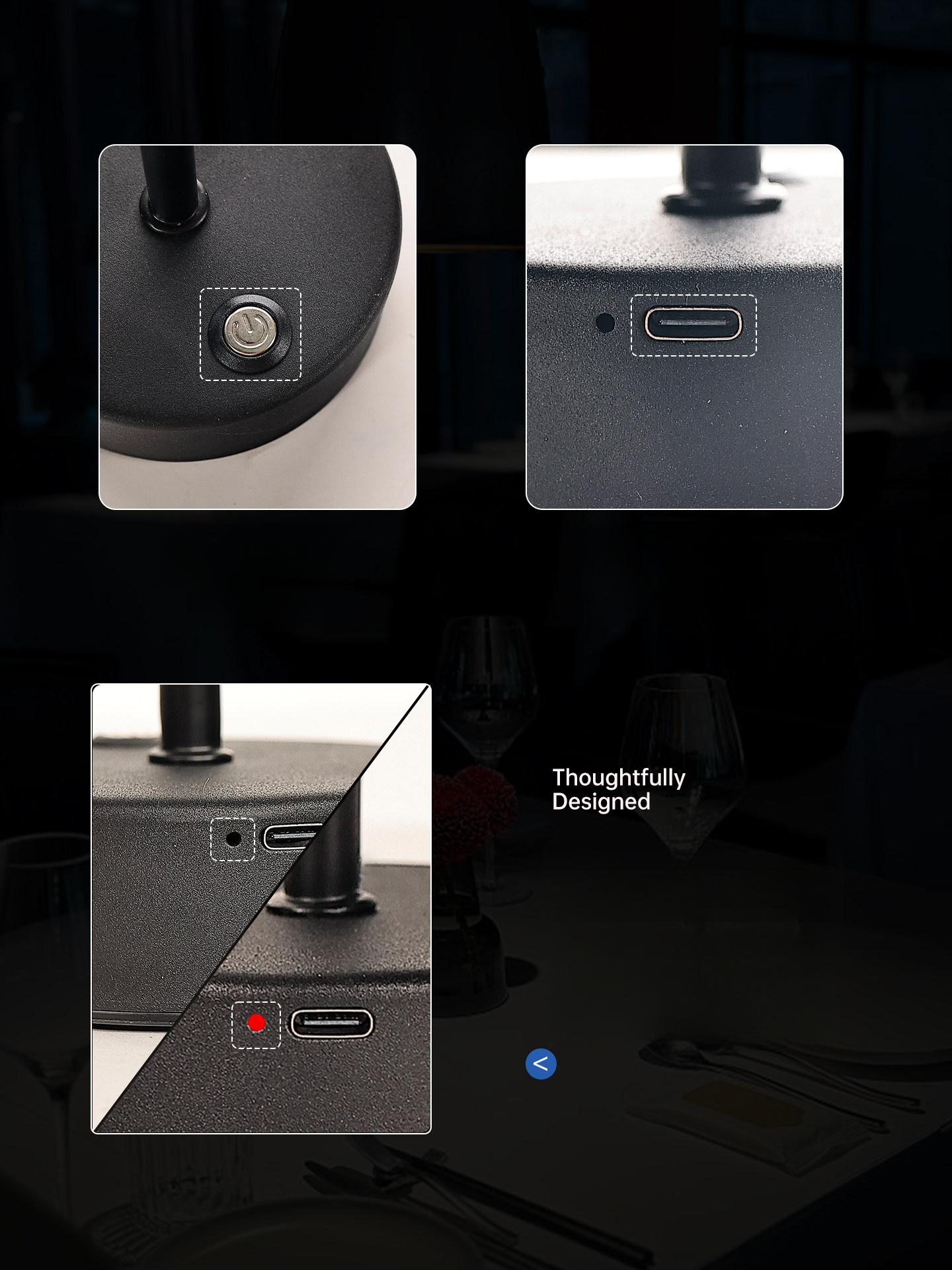 led 스팟조명 램프 충전식 스포트라이트 인테리어 라인조명 높이 듀얼컬러 장식장 - 상세 이미지 4