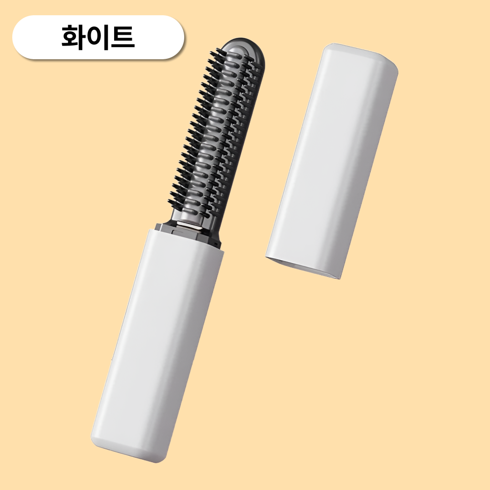 비뜰렛 무선 미니 고데기 초소형 뿌리볼륨 빗 앞머리용 여행용 휴대용 - 상세 이미지 5