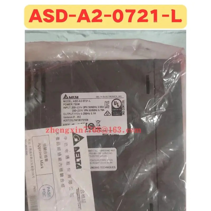 오리지널 ASD-A2-0721-L 서보 드라이브 ASD A2 0721 L 신