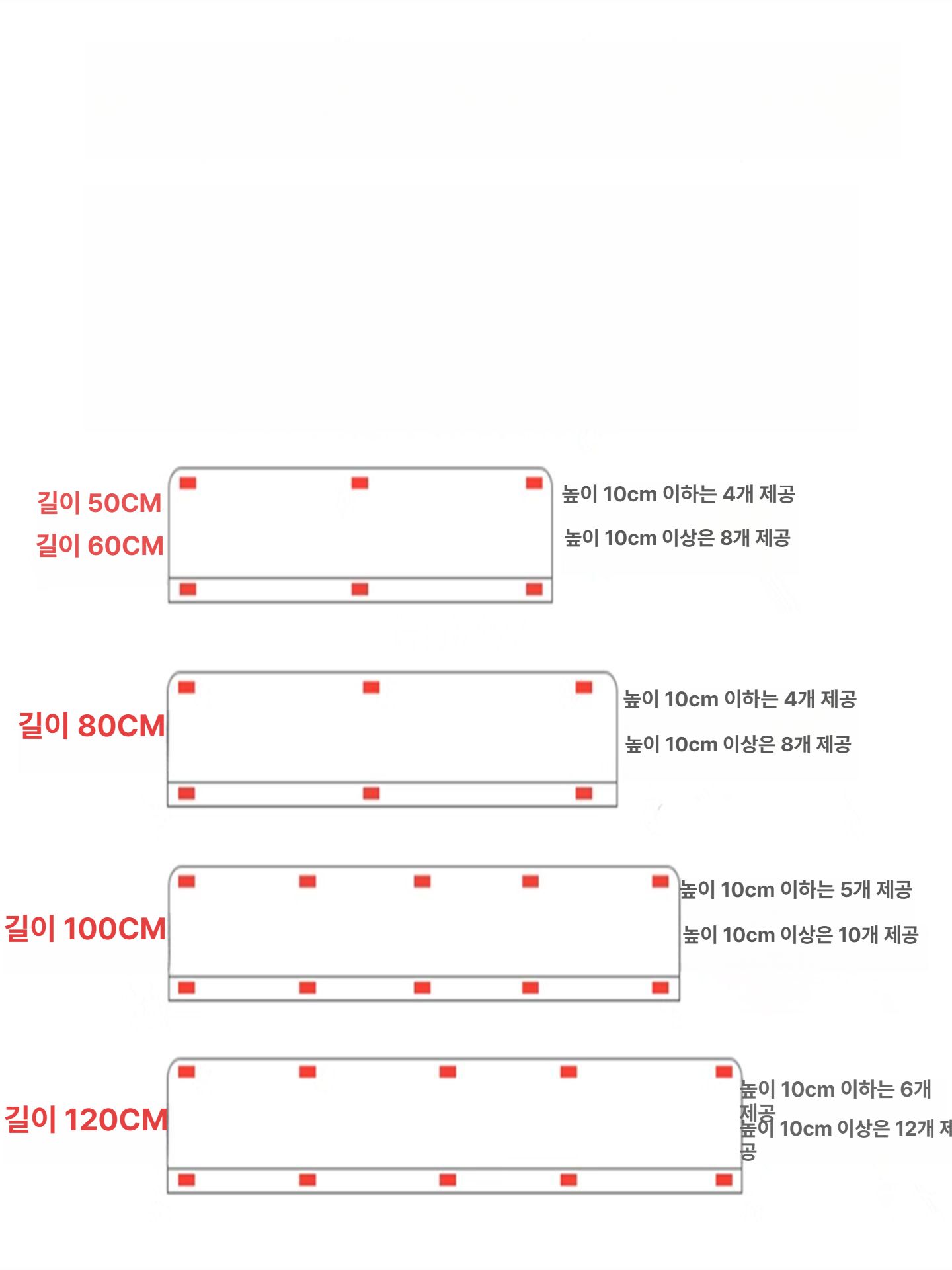 아크릴판 투명칸막이 아크릴가림판 진열칸막이 간이 아크릴가림막 다용도칸막이 - 상세 이미지 2