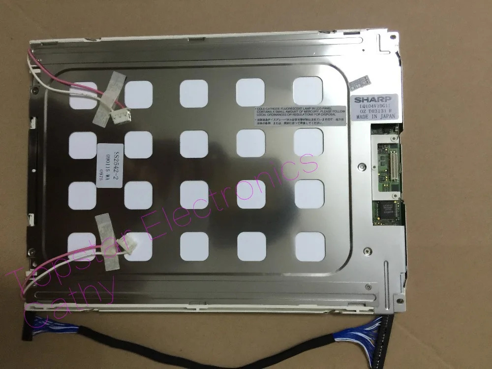 오리지널 A 등급 LCD 디스플레이 LQ104V1DG11 10.4 인치