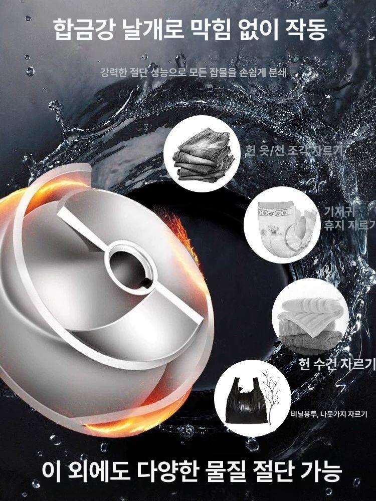 농업용 워터펌프 자동 배수용 수중모터 연못 오수펌프 우물 순환 고압 급수 강력 - 상세 이미지 3