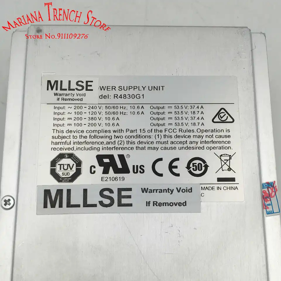 Huawei호환 디지털 정류기 모듈 고효율 고전력 밀도 R4830G1