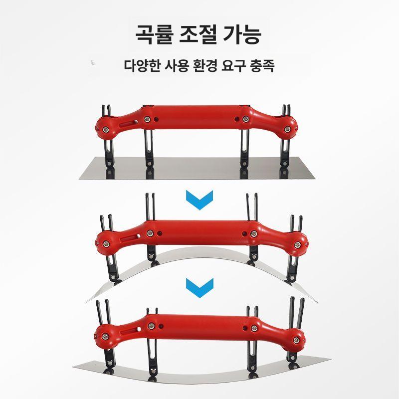 퍼티 곡면헤라 교체용 원형 스크래퍼 모서리 아크 라운드 전문가용 조정가능 도배 - 상세 이미지 4