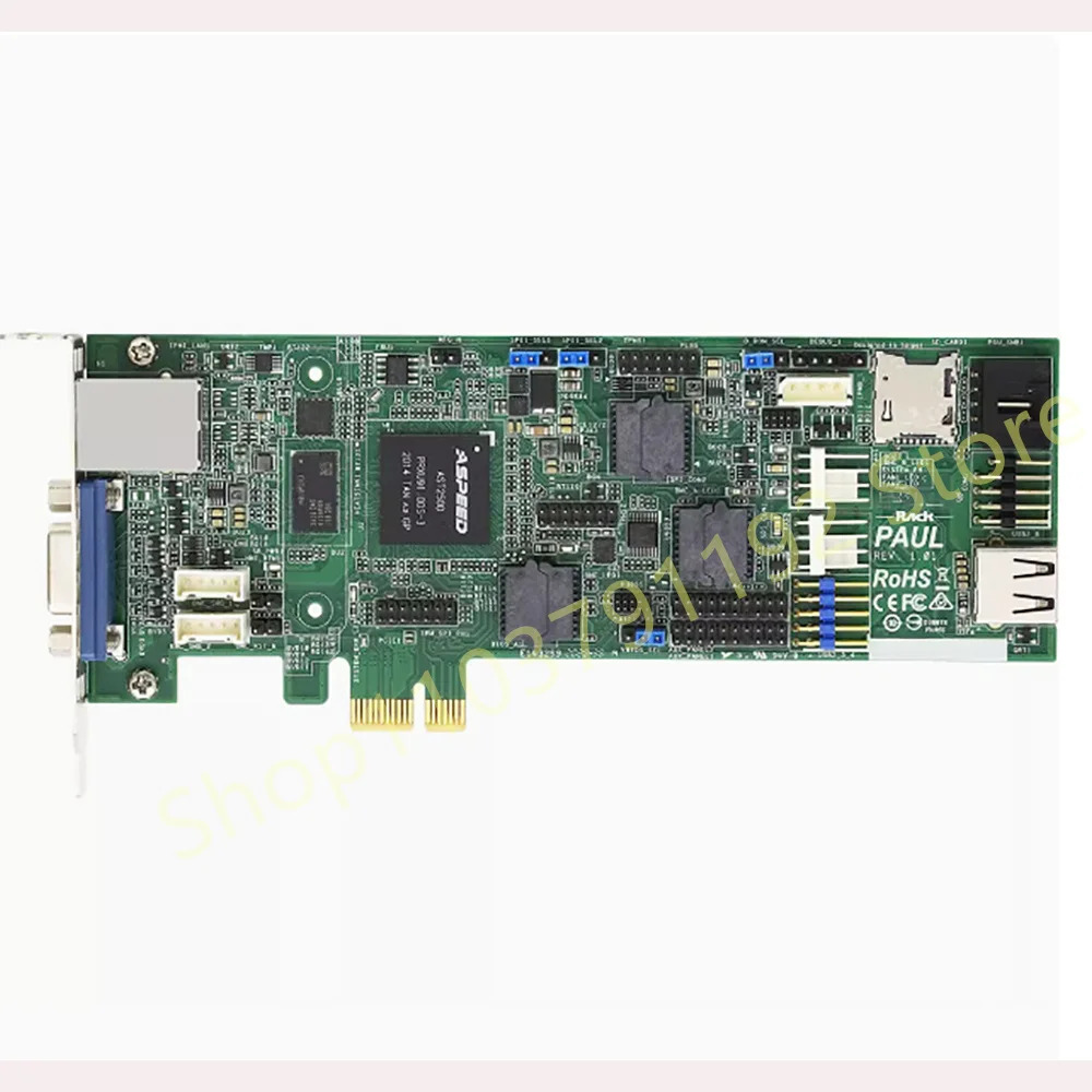 PCIe IPMI 카드 완전히 리퍼 PAUL ASPEED AST2500