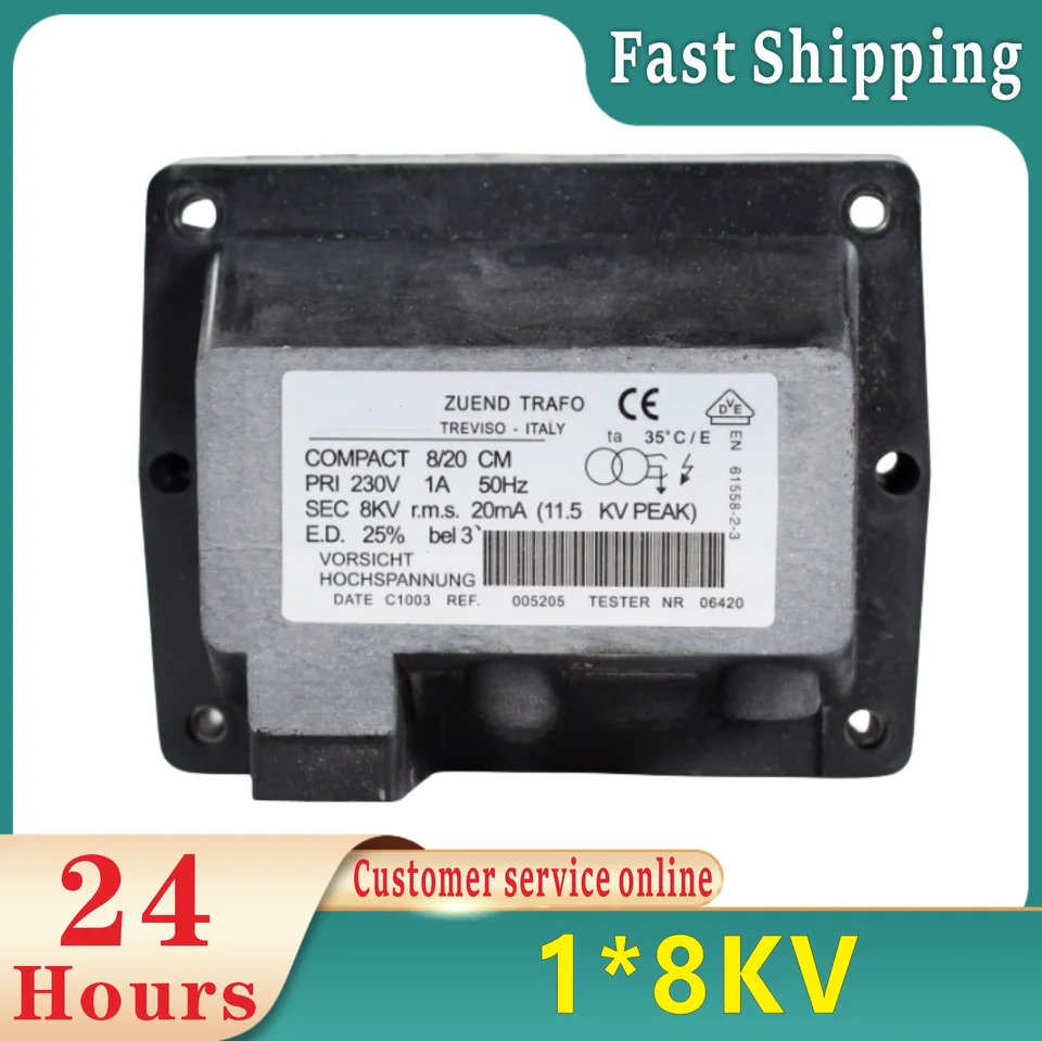 산 점화 변압기 신 8KV 단일 단계 고전압 패키지 컴팩트 10/20cm 30cm