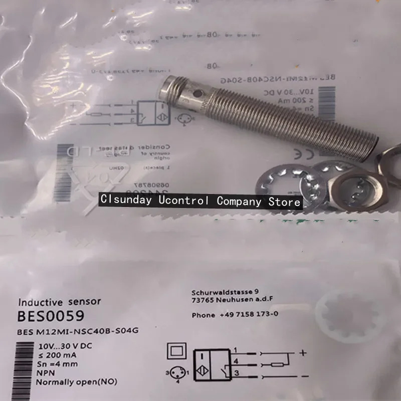신형 스위치 BES M12MI-AOC20B-S04G 2 개