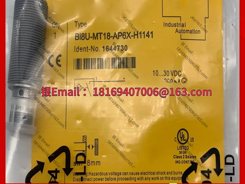 BI10U/BI8U-MT18-AP6X-H1141/AN6X 3선 상시 열림 센서