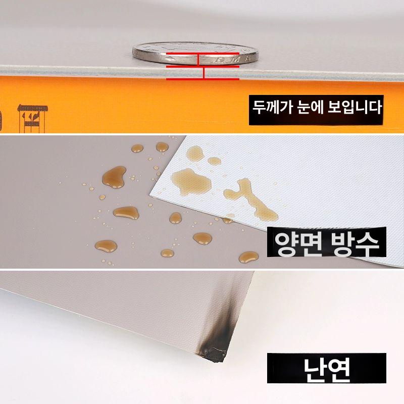 방수 롤장판 난연 방음 두께 바닥재 강화 다용도 미끄럼방지 - 상세 이미지 3