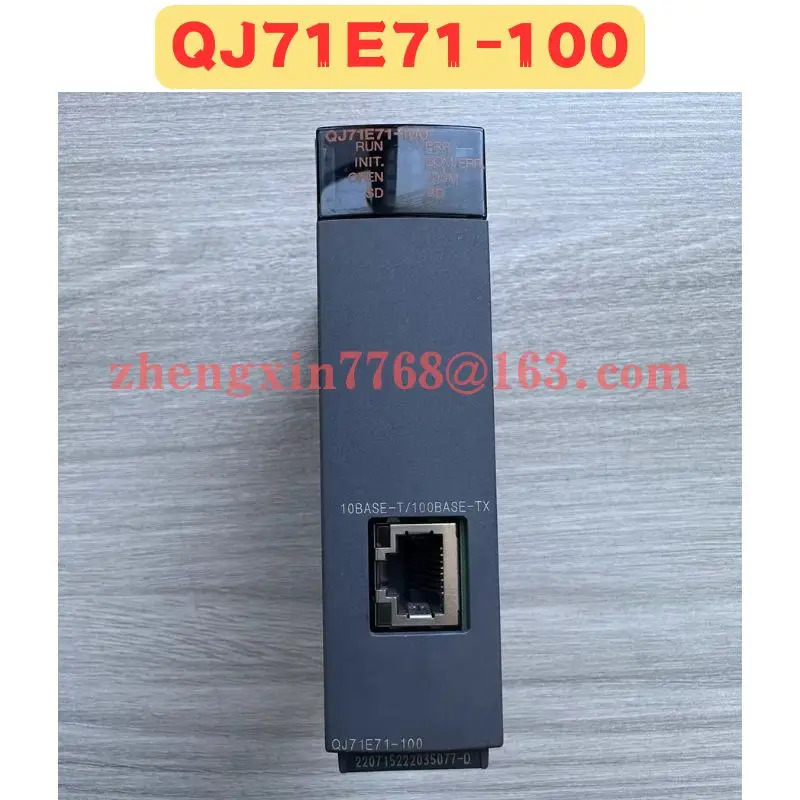 리퍼 모듈 QJ71E71-100 QJ71E71 100 정상 기능 완료