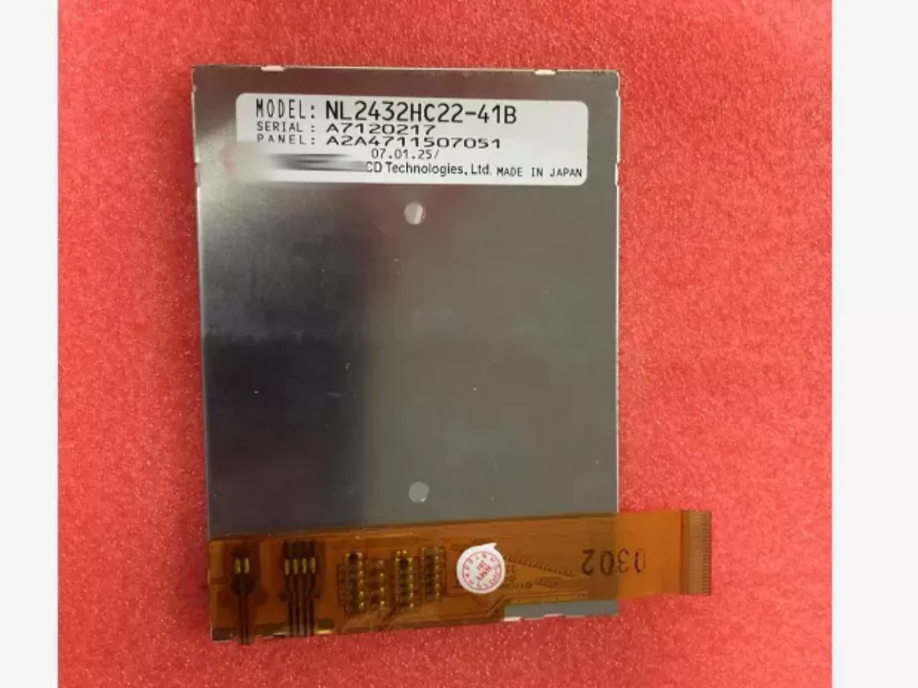 NL2432HC22-44B LCD 디스플레이 화면 터치 패널 3.5 인치