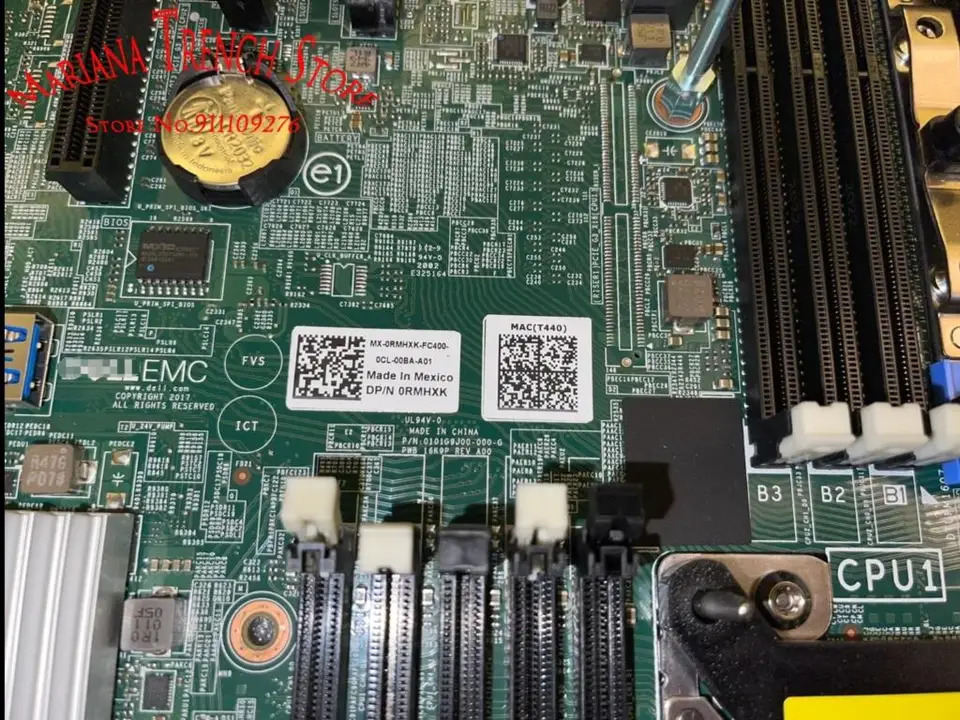 DELL EMC PowerEdge T440 타워 0RMHXK 00X7CK Xeon Gold/실버 2 세대 확장 프로세서마더보드