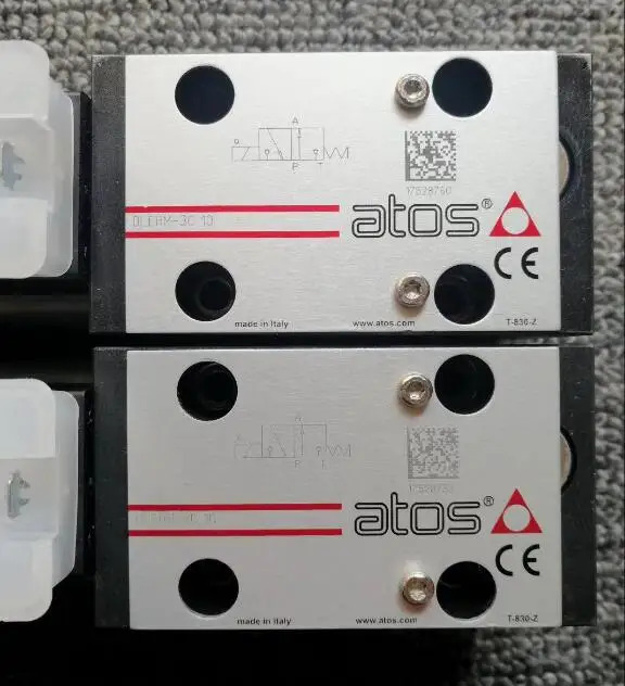 ATOS 솔레노이드 밸브 이탈리아산 유압 DLEHM-3A 2024DC DLOK-3A-020 DC24V DLEHM-3C 24DC DLOK-3C-0 21 10
