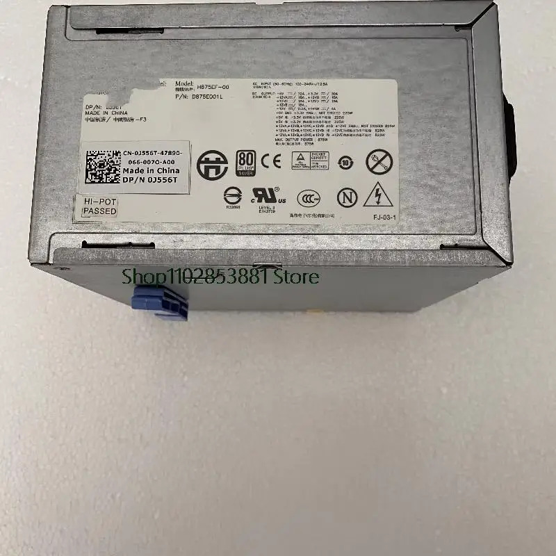 DELL T5500 워크스테이션전원공급장치 H875EF-00 N875EF-00 875W J556T W299G 키트