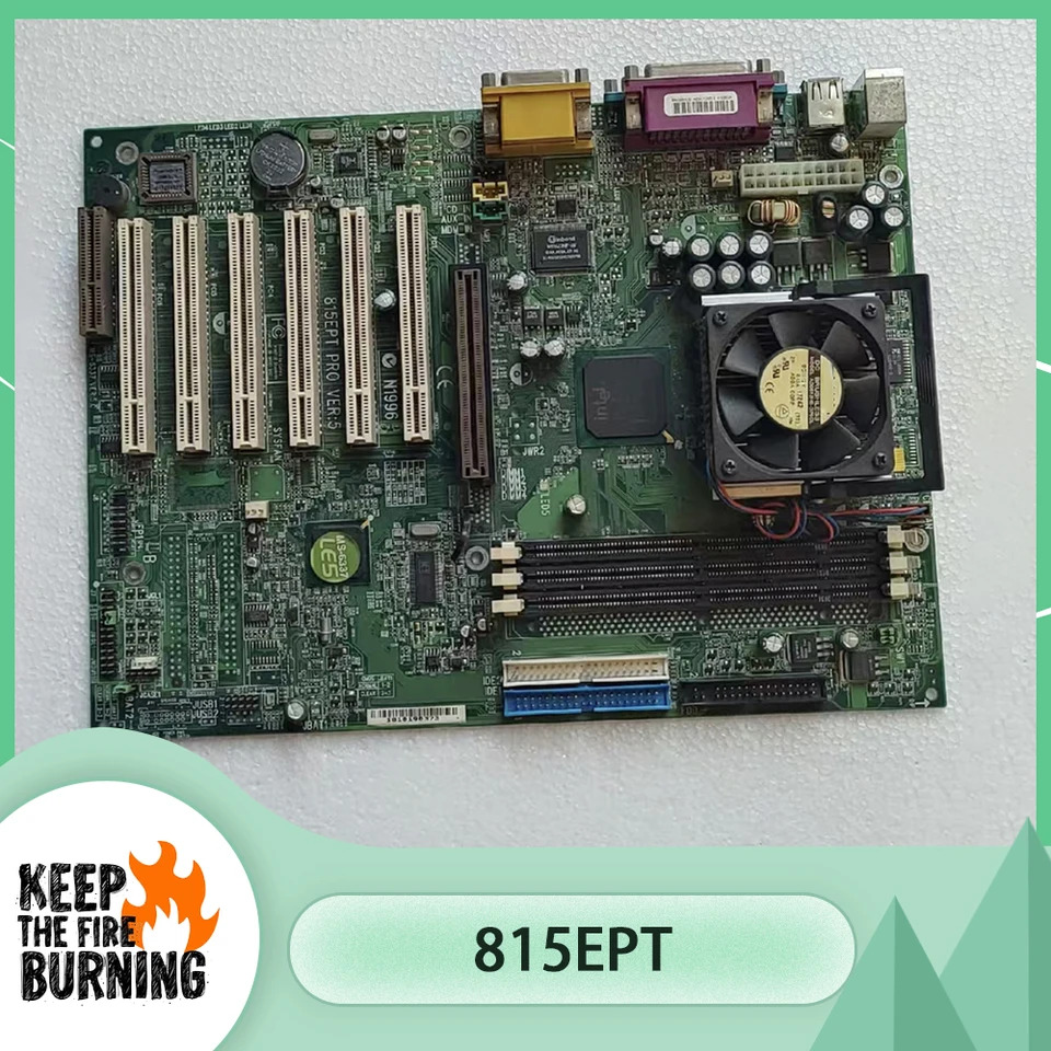 815EPT PRO 데스크탑 산업제어 마더보드 PCI 슬롯 MSI듀얼 COM 포트 LGA370