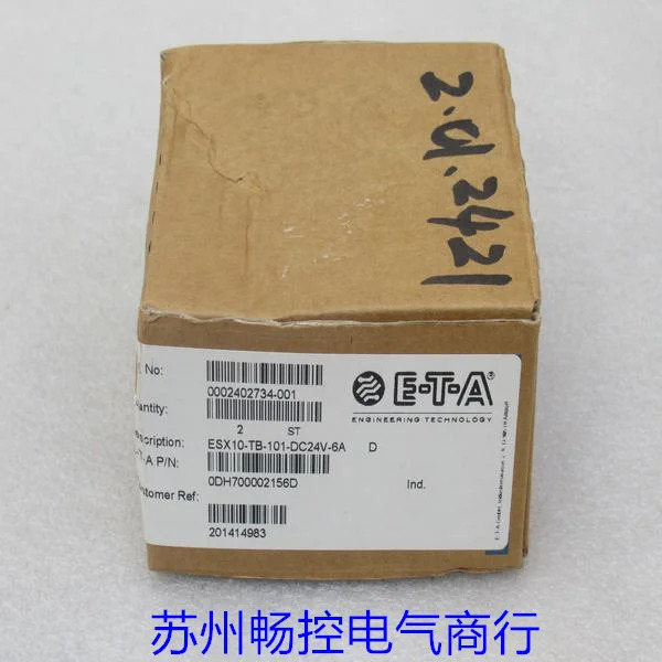 ETA 회로차단기 ESX10-TB-101-DC24V-6A 포장 x 신