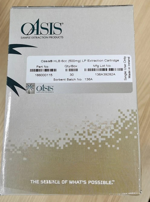 For Waters Solid Phase Extraction Cartridge 186000115 Oasis HLB 6cc / 500mg 30pk