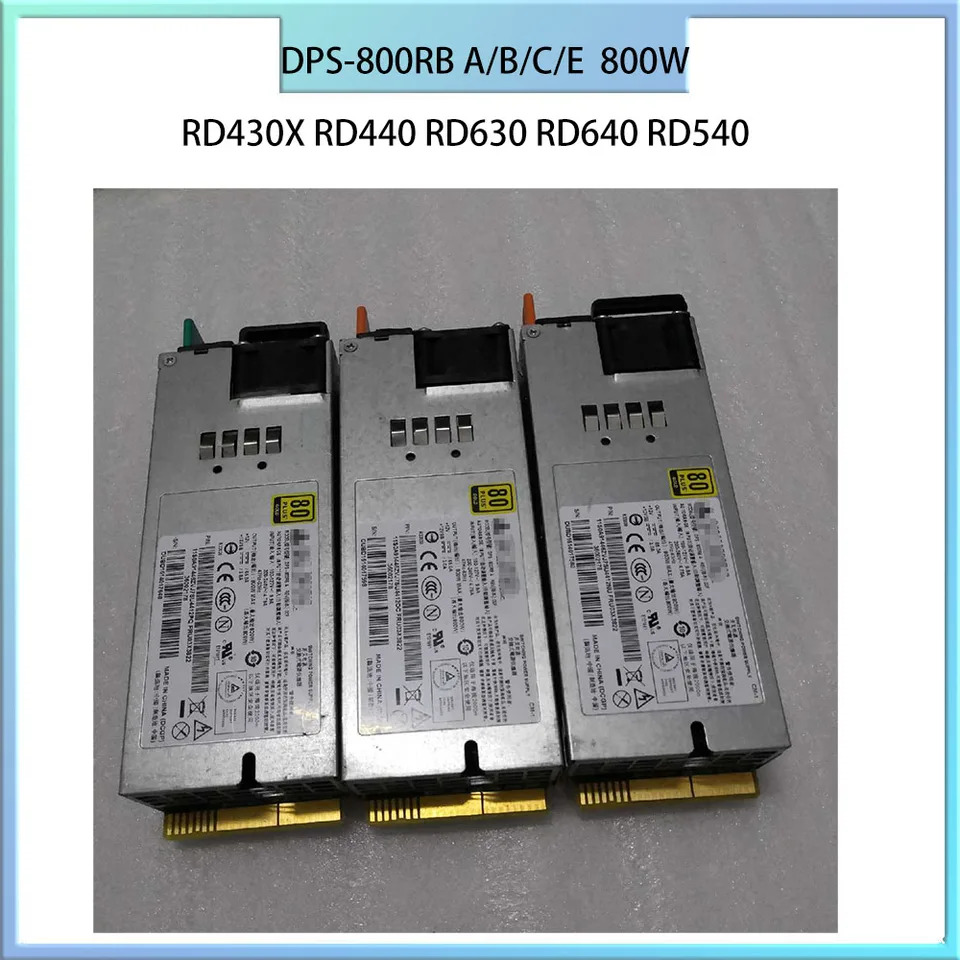 DPS-800RB A/B/C/E 서버 전원공급장치 Lenovo호환 RD430X RD440 RD630 RD640 RD540 800W