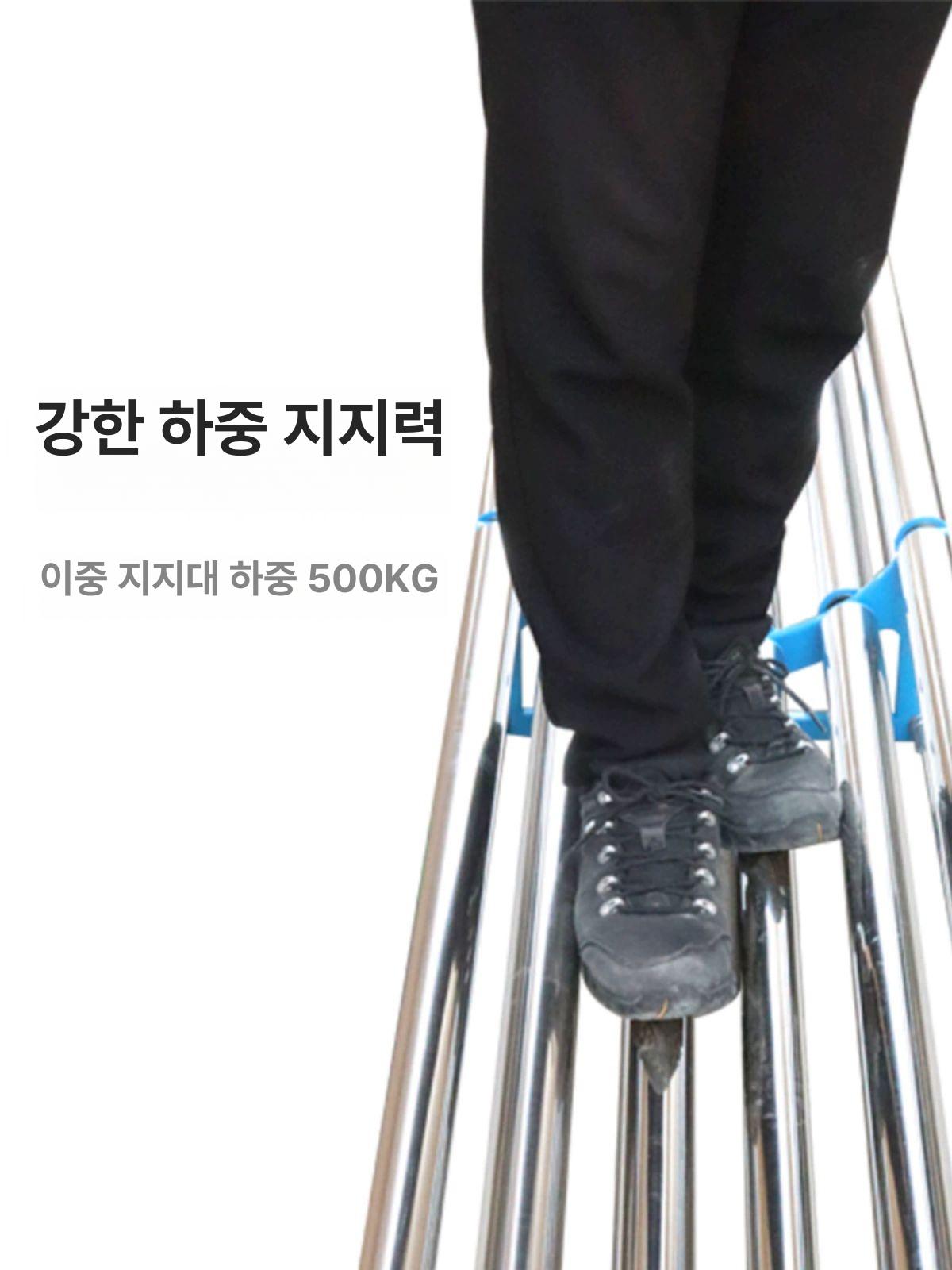 대형 원단롤러 고정대 도배원단 패브릭 도배지 받침대 롤링기 섬유 걸이대 직물 - 상세 이미지 4