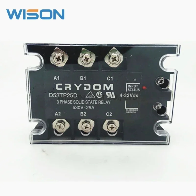 D53TP50D-12 3상솔리드 스테이트 릴레이 50A DC 제어 AC RZ3A40D55 대체