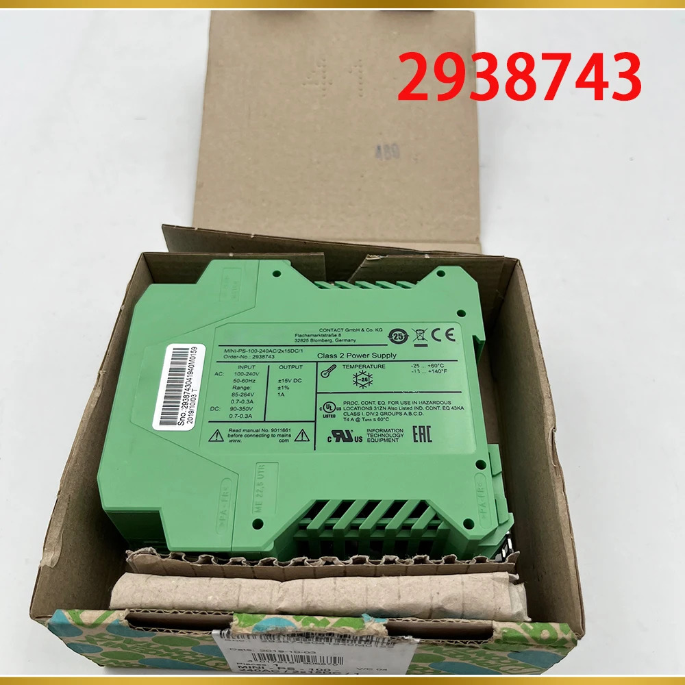 Phoenix 전원공급장치MINI-PS-100-240AC/2X15DC/1 2938743