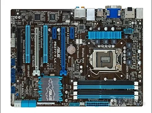 ASUS호환 P8Z77-V LK 1155 핀 Z77 메보드 USB3 SATA3 DDR3 지원 3770K