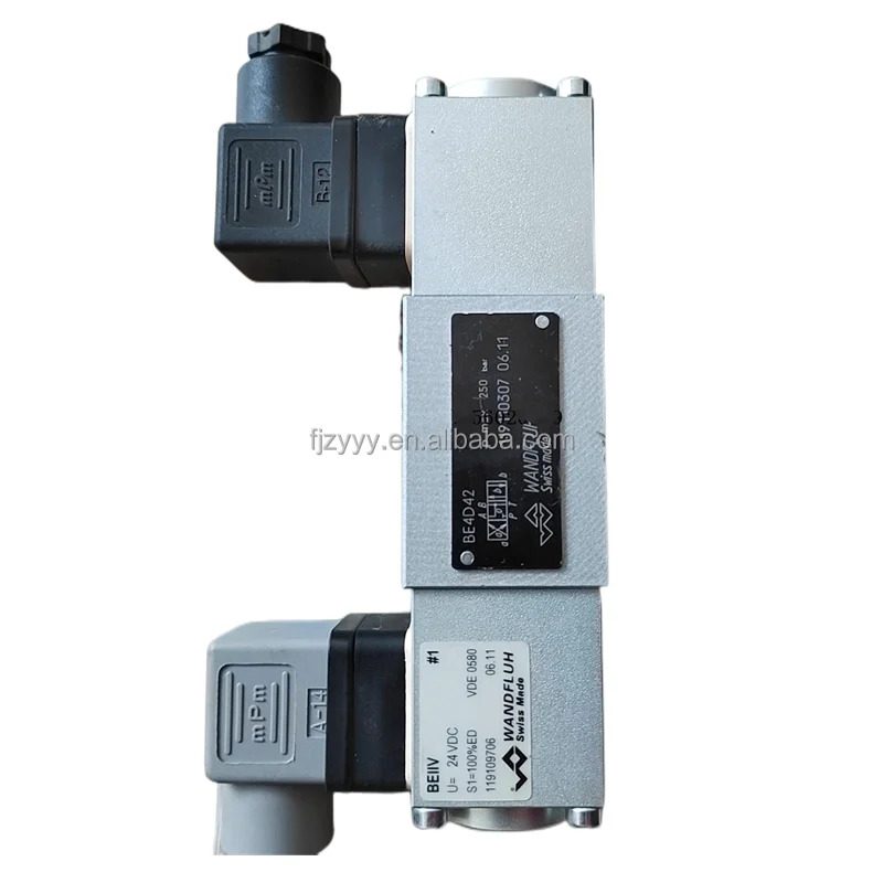 Wandfluh 유압 솔레노이드 밸브 SDSPM 22 -BA-G24/VD SDSPM22-AB-G24/VD SVSPM33-BC-G24/WD AS22060B-G24 AS22061A