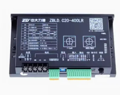 ZD 브러시리스 드라이버 ZBLD.C20-400LR DC 모터 장착 25W-400W 24V 48V