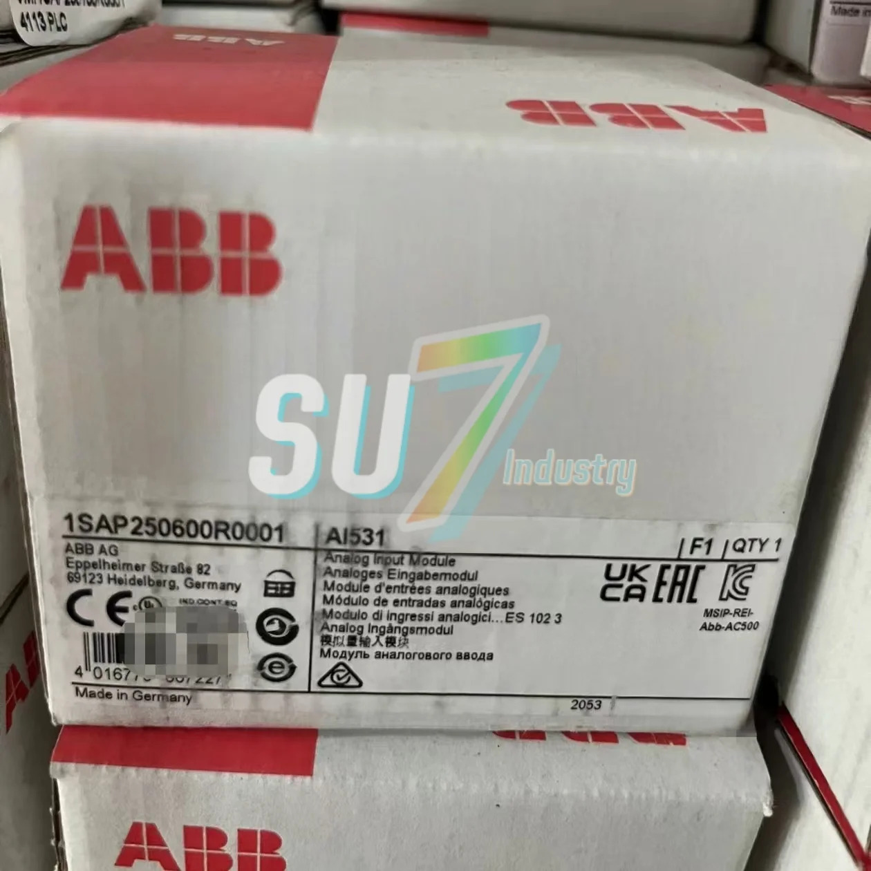 1SAP250600R0001 PLC 모듈 내 새