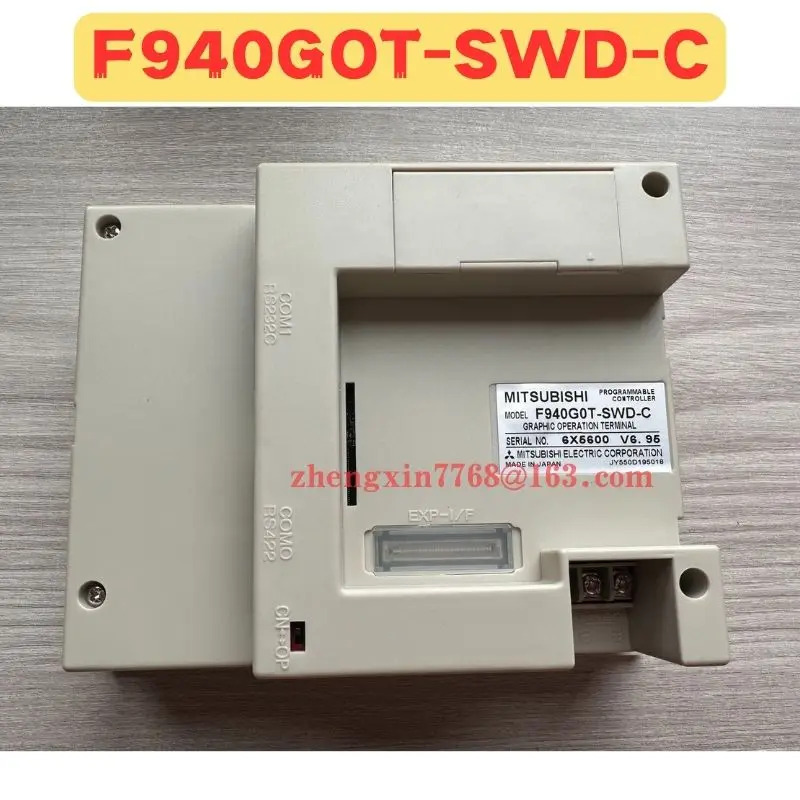 리퍼 터치 스크린 F940GOT-SWD-C F940GOT SWD C 영어와 어스위치 정상 기능 완료