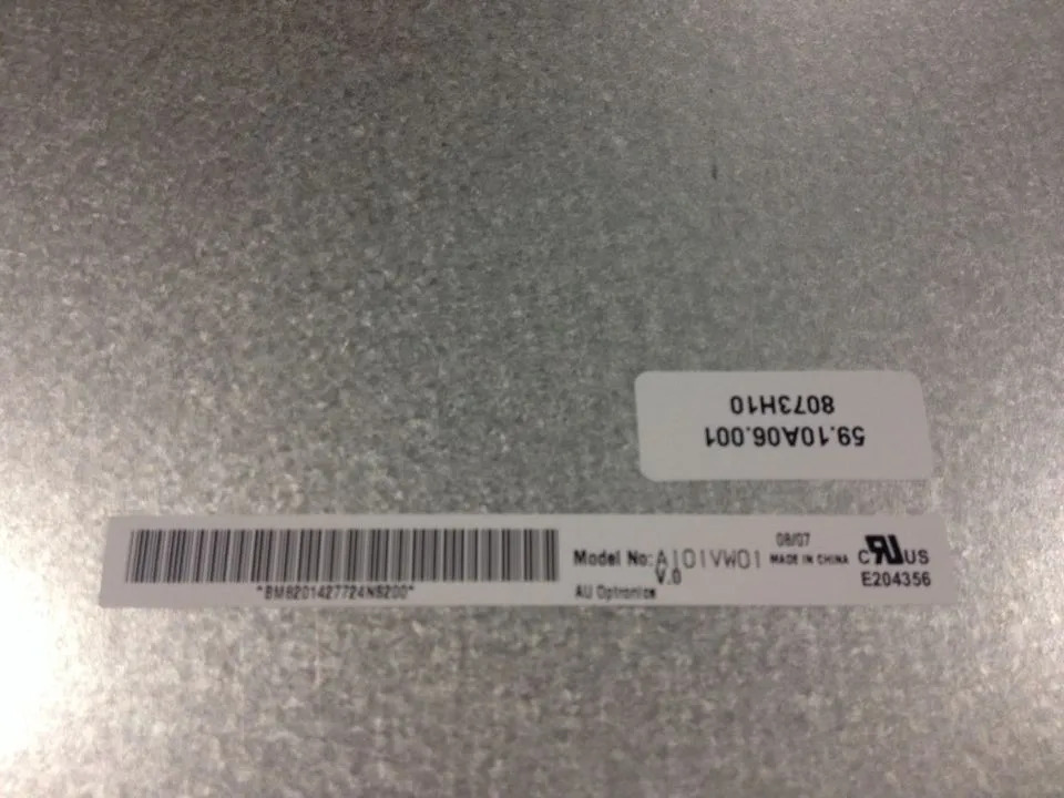 10.1 인치 LCD 화면 A101VW01 V.0